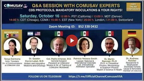 "Unveiling COMUSAV's Chlorine Dioxide Fight Against the Cabal & Graphene Agenda"