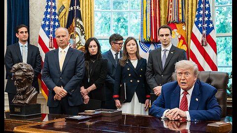 President Trump Signs Executive Orders in the Oval Office, May 23, 2025