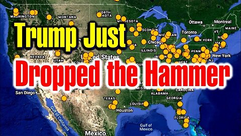 Jan 20, Trump Just Dropped the Hammmer