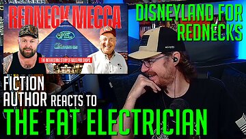THE FAT ELECTRICIAN: Bass Pro Shops - The Most American Thing Ever | Fiction Author Reacts