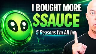 5 Reasons I Just Bought More SAUCER SWAP ($SAUCE)