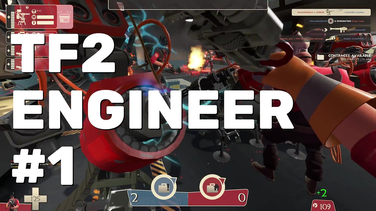 TF2 Engineer Gameplay Part 1