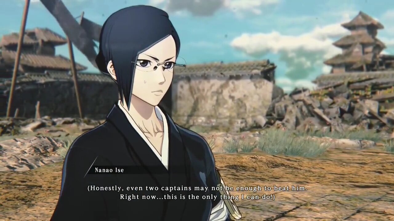 nanao ise all dialogue/cutscenes/secret story BLEACH Rebirth of Souls