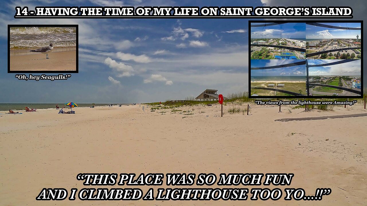 HAVING THE TIME OF MY LIFE ON SAINT GEORGE’S ISLAND