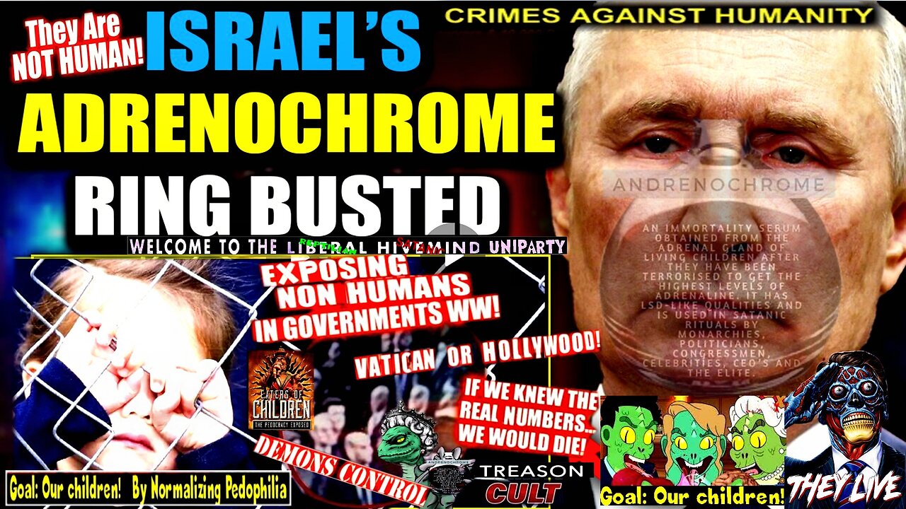 Putin's Adrenochrome Task Force Busts Underground Israeli Child Trafficking Network (compilation)