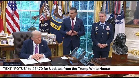 Secretary of War Hegseth: WE'RE BACK!