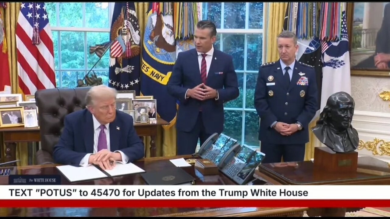 Secretary of War Hegseth: WE'RE BACK!