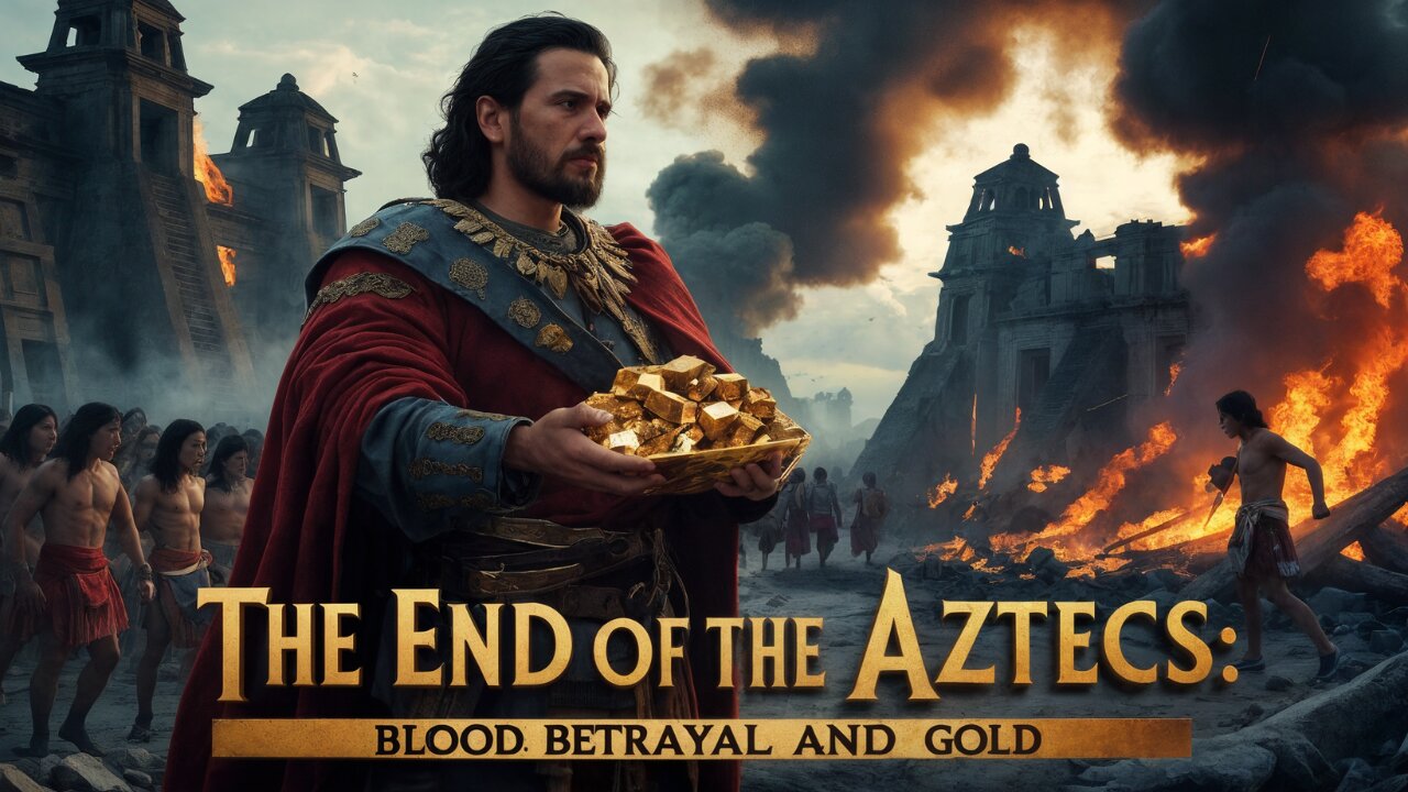 The End of the Aztecs: Blood, Betrayal, and Gold 🩸