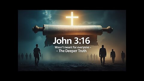 John 3:16 Wasn’t Meant for Everyone – The Deeper Truth