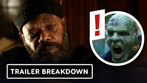 Who Is Nick Fury REALLY Fighting in Secret Invasion_ _ Marvel D23 Trailer Breakdown