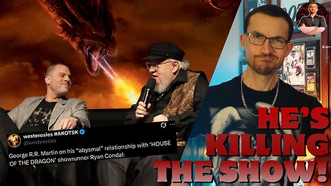 George R.R. Martin ATTACKS House of the Dragon Showrunner in New Interview Promoting Too Many Shows!