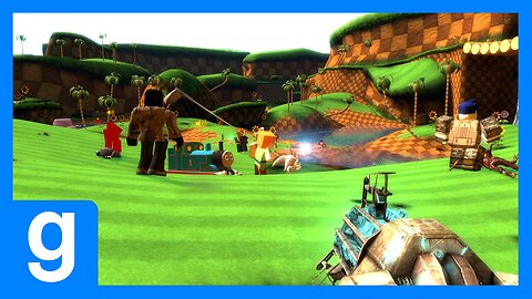 Garry's Mod: Sonic the Hedgehog Meets Minecraft, Forsaken, and Thomas the Tank Engine!