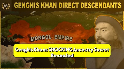 Genghis Khan's SHOCKING Ancestry Secret Revealed! #GenghisKhan #History #Ancestry