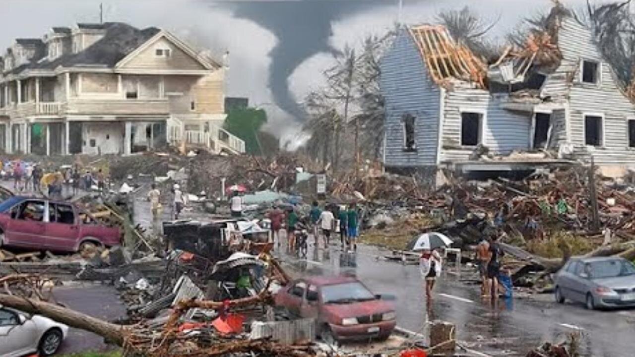 Chaos in Kentucky Today! Extreme Storm Tornado Destroying Homes, Cars in London (5.16.25) ~ by Nature Damage