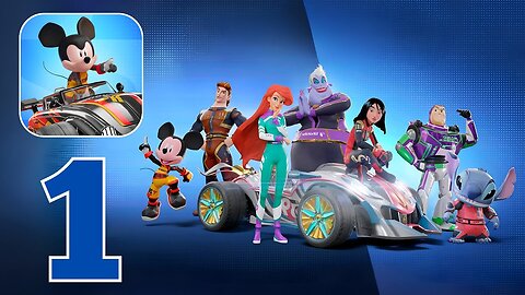 Disney Speedstorm - Gameplay Walkthrough Part 1 - Trailer & Tutorial (iOS, Android)