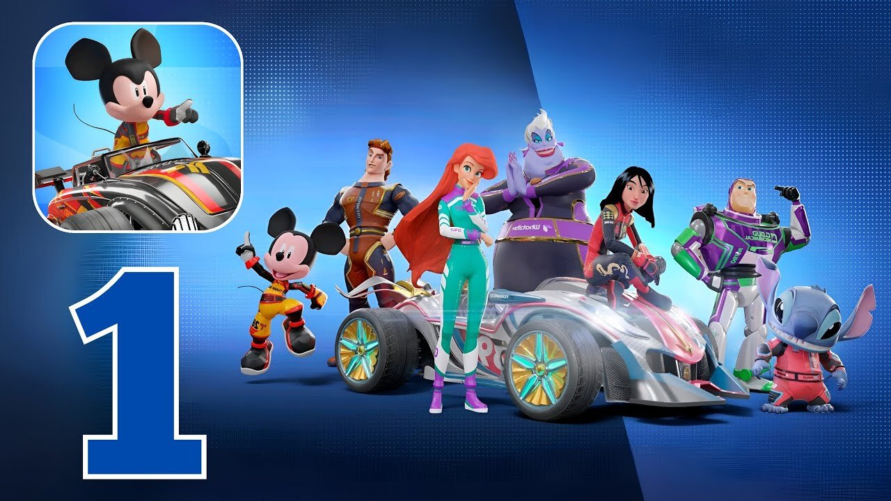 Disney Speedstorm - Gameplay Walkthrough Part 1 - Trailer & Tutorial (iOS, Android)