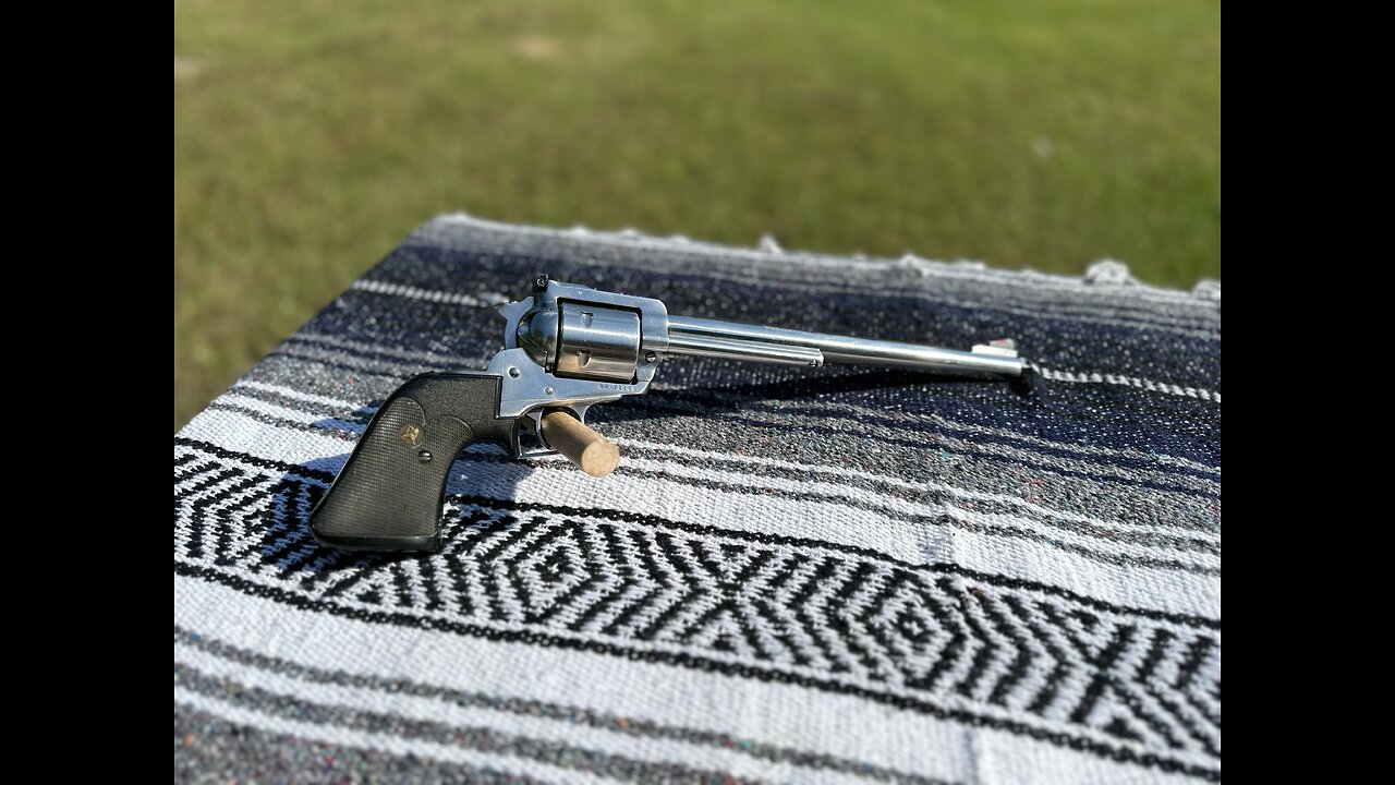 Getting out my Ruger Super Blackhawk. Things did not go as planned.
