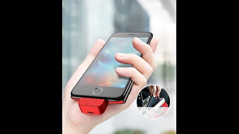 Slim Battery Pack for Heavy iPhone Users - Hold Your Phone for Extended Periods