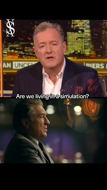 we are living in The Matrix. Piers Morgan and Nick Fuentes conversation was juat like the Joker 2019