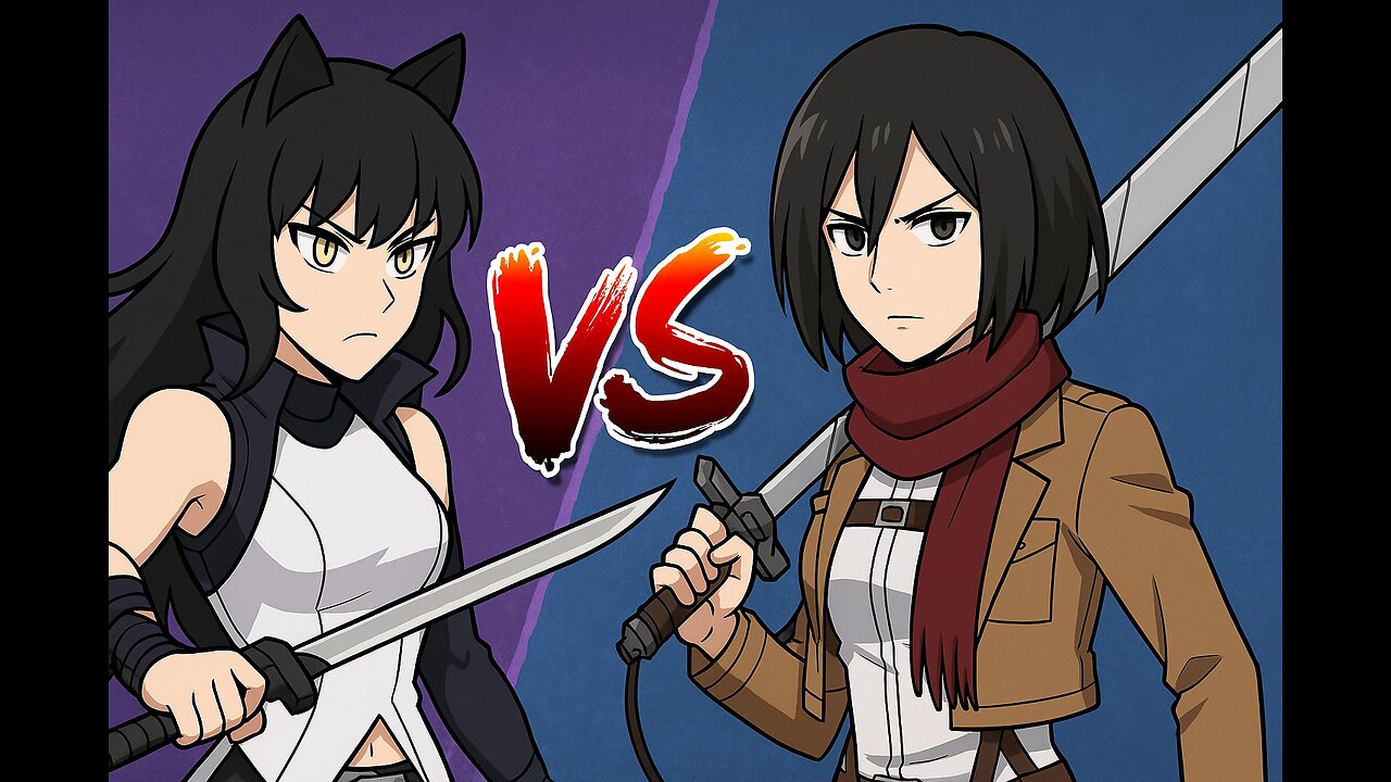 Blake vs Mikasa | Death Battle ReRumble