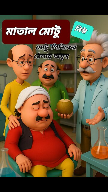 Motu Patlu Funny Juice Gone Wrong 🍹😂 | Comedy Animation | Super Tonic Madness part 2