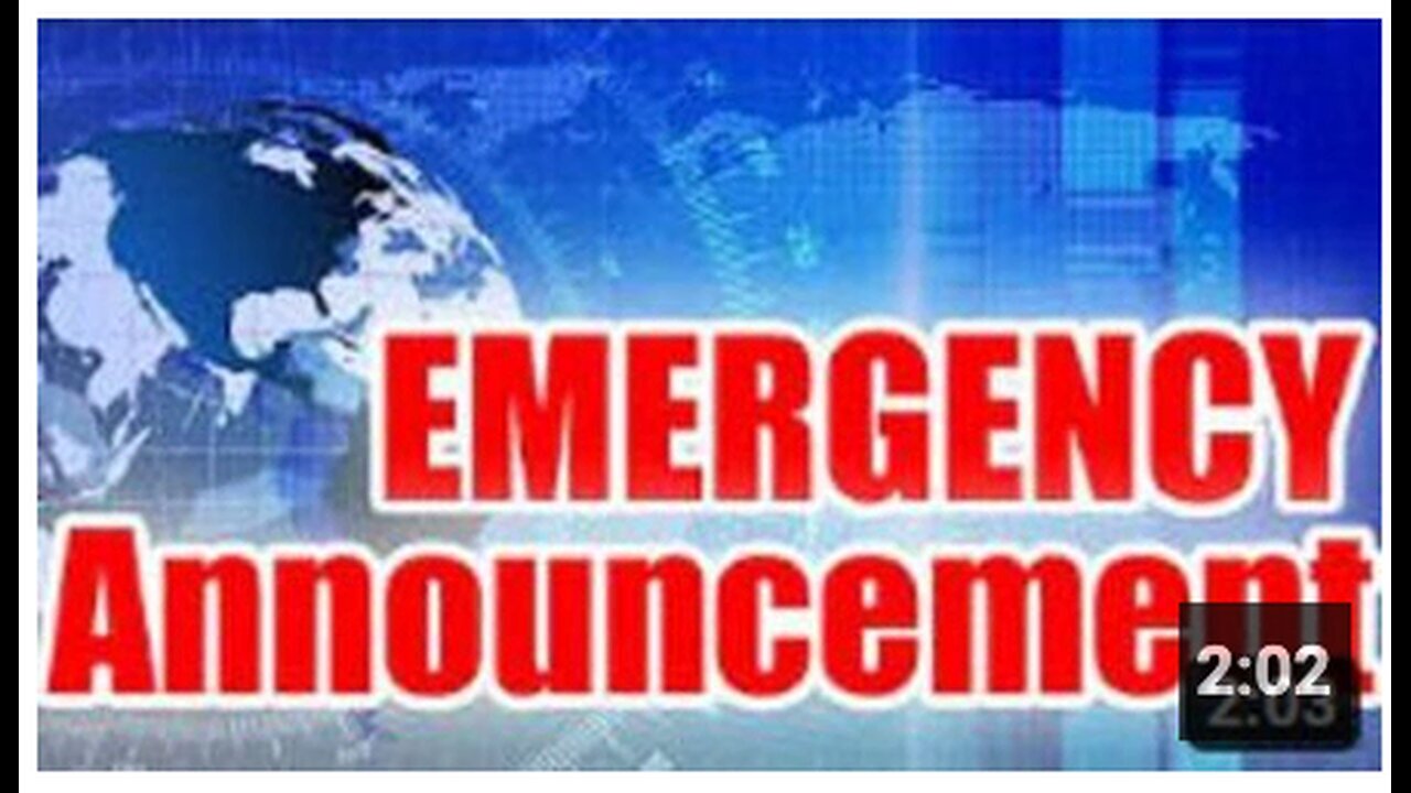 "Emergency Nuclear Warning from Department of Defense"