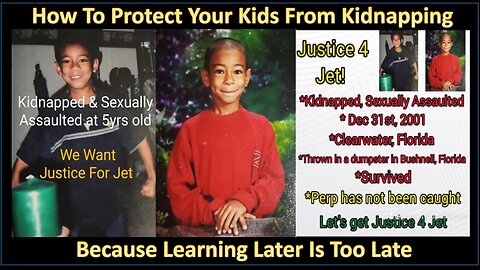 How to protect your kids from kidnapping because later is too late!