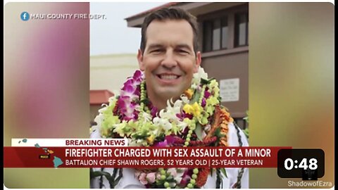 Maui Battalion Chief Accused of Child Sex Crimes