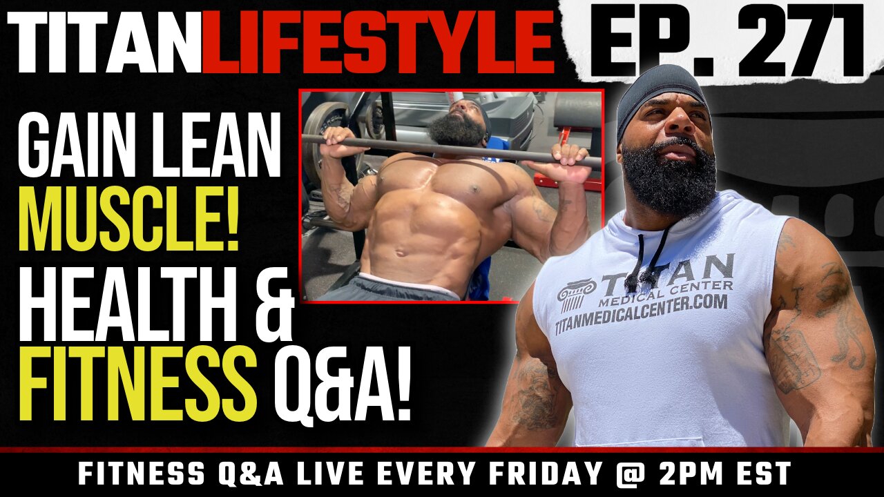 Fitness & Gym advice Q&A with Bodybuilder Big DRU | Titan Lifestyle