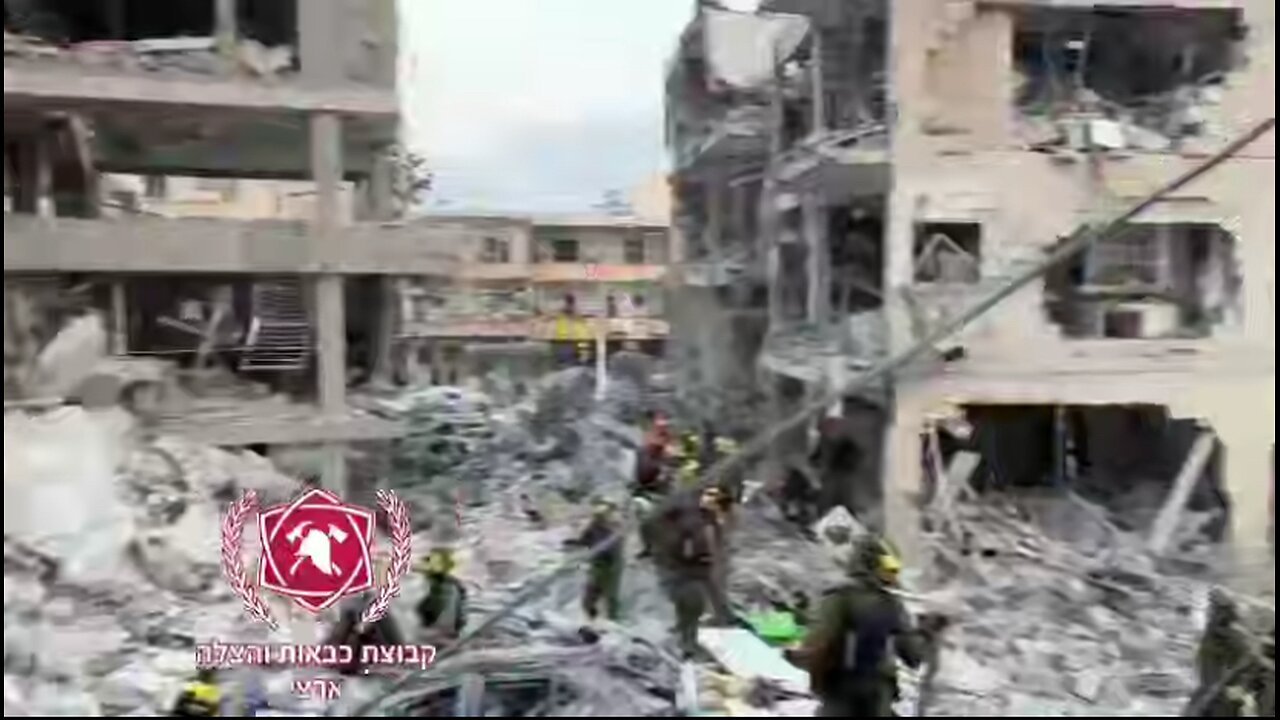 The destruction of Israel after Iran rained missiles down on Beit Yam
