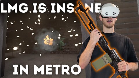 The LMG is UTTER INSANITY on Metro in Exfil Zone!