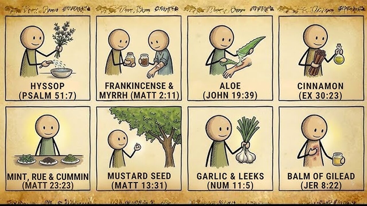 Every Medicinal Herb in the Bible That Actually Heals Explained