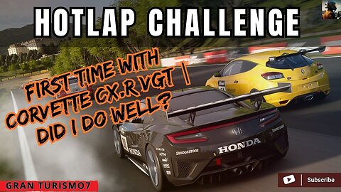 GT7 HOTLAP | CHALLENGE TIME IN LAGUNA SECA WITH CORVETTE CX.R VGT CONCEPTION