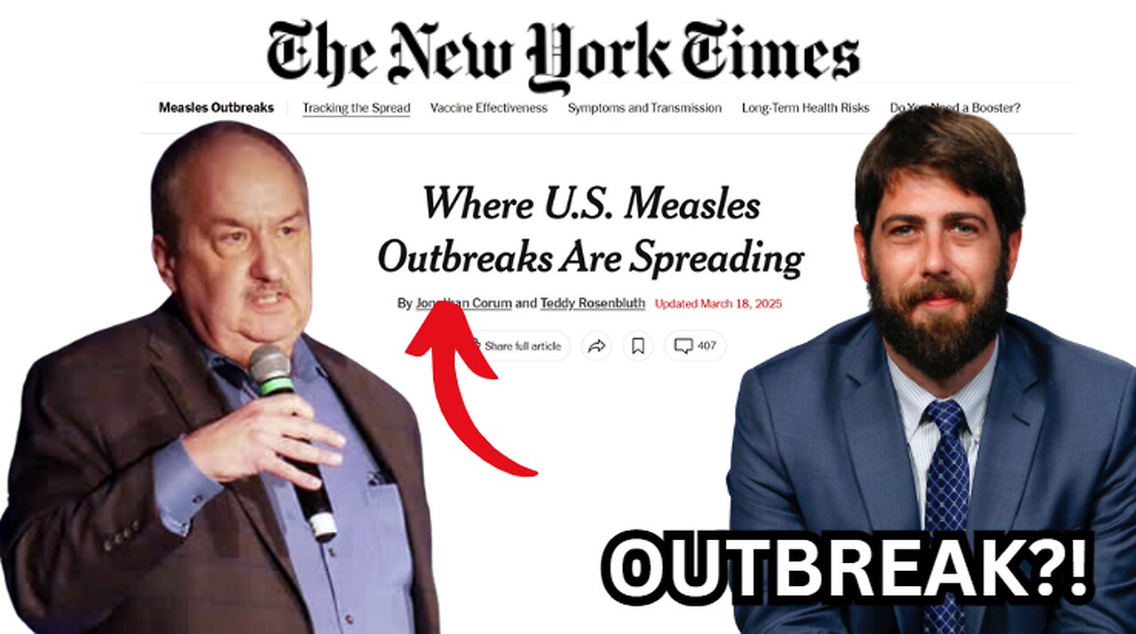 Measles Outbreak Could be "Synthetic Effort" to Smear RFK Jr: Dr. Brian Hooker