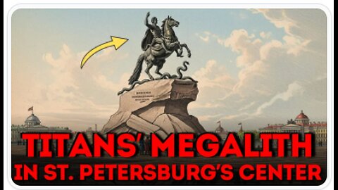 ST. PETERSBURG WASN’T BUILT BY US? The Bronze Horseman and the Thunder Stone — What They Don’t Talk