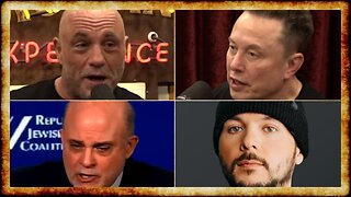 Rogan Swallows MORE ELON Lies, Republican Jewish Coalition RAGE at Tucker, Tim Pool SMEARS Ms Rachel