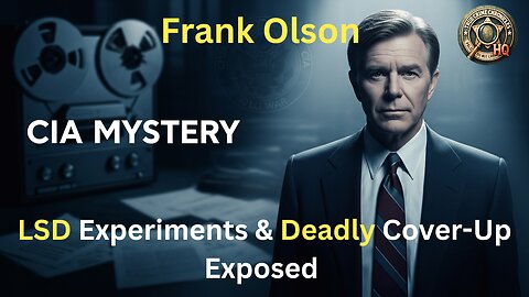 Frank Olson CIA Mystery 🇺🇸: LSD Experiments & Deadly Cover-Up Exposed | Cold War True Crime Case
