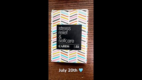 7/20/25 card: worry