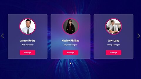 Responsive Animated Cards with HTML & CSS #live #livestream #livecoding