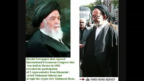 Freemasonry in Iran | Beware of Freemasonic Governments Cooperating to Fake Space, Wars and Nukes!