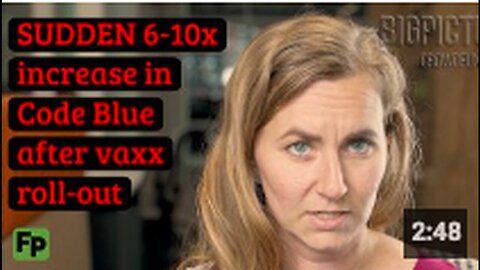Life threatening medical emergencies SUDDENLY increased 6-10x after vaxx roll-out _ Gail McCrae