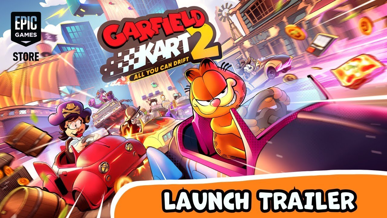 Garfield Kart 2 | Launch Trailer - Gamflix