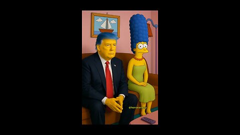 Trump & Marge Simpson Have An Affair
