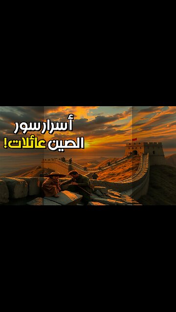 سور الصين: من بناه حقًا؟ قصة العائلات #shorts