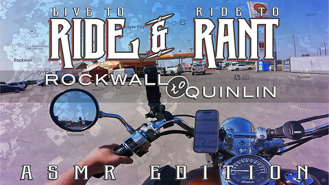 Ride & Rant | Vtwin Honda Shadow Aero VT750 | Rockwall | Quinlin | AMSR