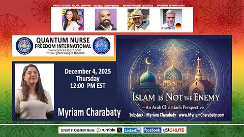MYRIAM CHARABATY - Islam Is Not the Enemy - An Arab Christian's Perspective