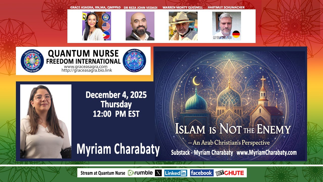 MYRIAM CHARABATY - Islam Is Not the Enemy - An Arab Christian's Perspective