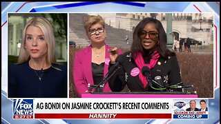 AG Pam Bondi Calls Out Rep Crockett: You’re Promoting Violence