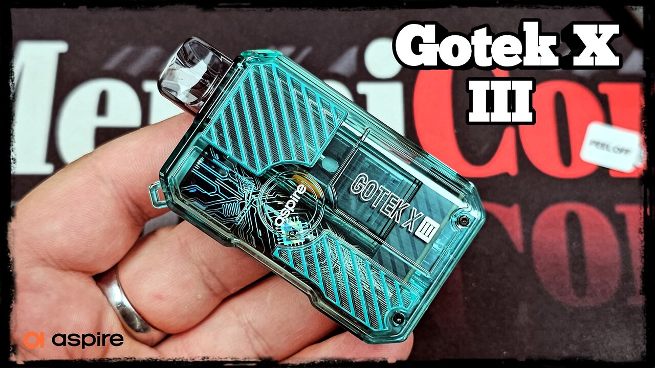 Gotek X Iii By Aspire "Ελληνική Παρουσίαση" “Greek review“