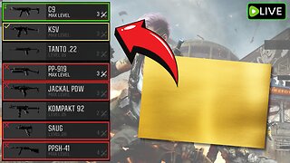 🟢Black Ops 6 : SMG Gold Camo Grind | 1/6 DONE